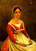 camille corot, portratt av madame legois